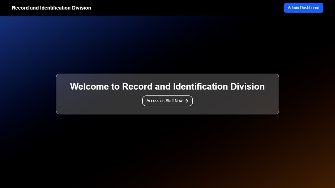 Record and Identification